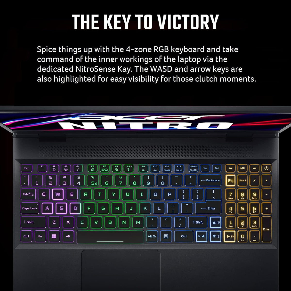 acer Nitro 5 AN515-58-527S Gaming Laptop | Intel Core i5-12500H | NVIDIA GeForce RTX 3060 Laptop GPU | 15.6' FHD 144Hz IPS Display | 16GB DDR4 | 512GB PCIe Gen 4 SSD | Killer Wi-Fi 6 | RGB Keyboard