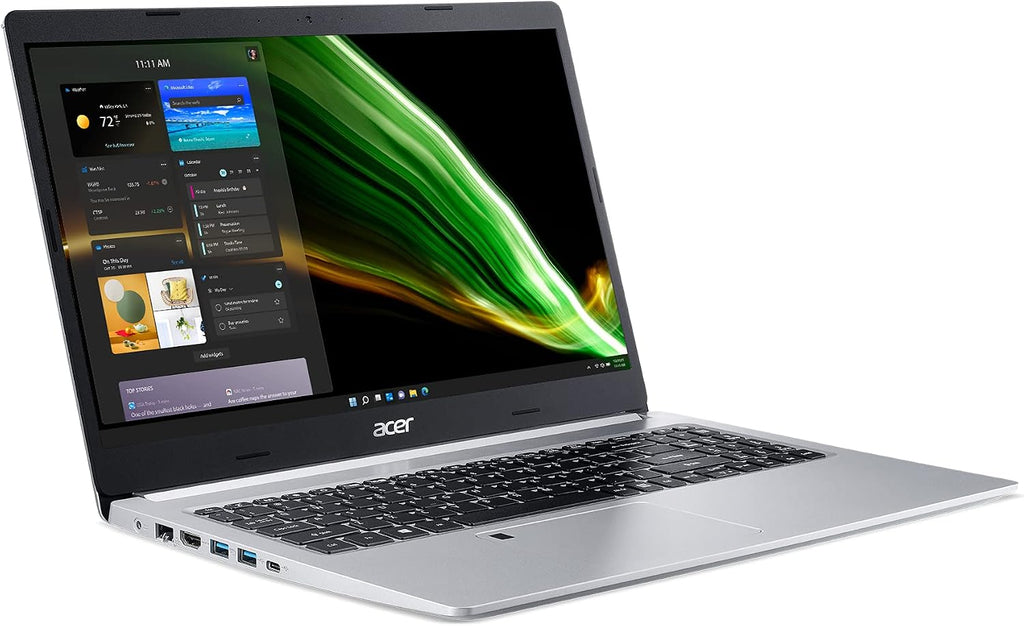 Acer Aspire 5 A515-46-R3UB | 15.6' Full HD IPS Display | AMD Ryzen 3 3350U Quad-Core Mobile Processor | 4GB DDR4 | 128GB NVMe SSD | WiFi 6 | Backlit KB | FPR | Amazon Alexa | Windows 11 Home in S mode