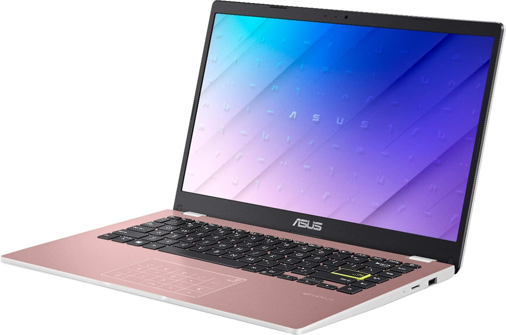 ASUS 2021 14' Thin Light Student Laptop Computer, Intel Celeron N4020 (up to 2.8GHz), 4GB RAM, 128GB eMMC, 12Hours Battery Life, Webcam, Zoom Meeting, Windows 10, w/Ghost Manta 64GB SD Card