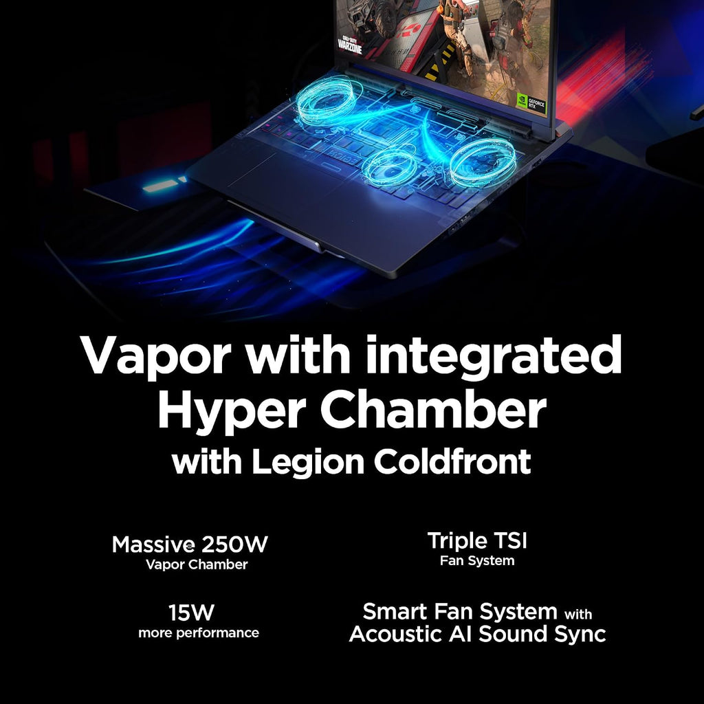 Lenovo Legion Pro 7i – Gaming Laptop - Intel® Core™ Ultra 9 275HX – 16' 2.5K WQXGA OLED Display – 240Hz Refresh Rate – GeForce RTX™ 5070 Ti GPU – 32 GB Memory – 1 TB Storage – 3-Month PC GamePass