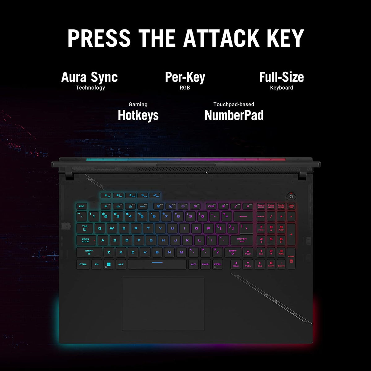 ASUS ROG Strix Scar 18 (2023) Gaming Laptop, 18' Nebula Display 16:10 QHD 240Hz/3ms, GeForce RTX 4090, Intel Core i9-13980HX, 32GB DDR5, 2TB PCIe SSD, Wi-Fi 6E, Windows 11 Pro, G834JY-XS97,Black