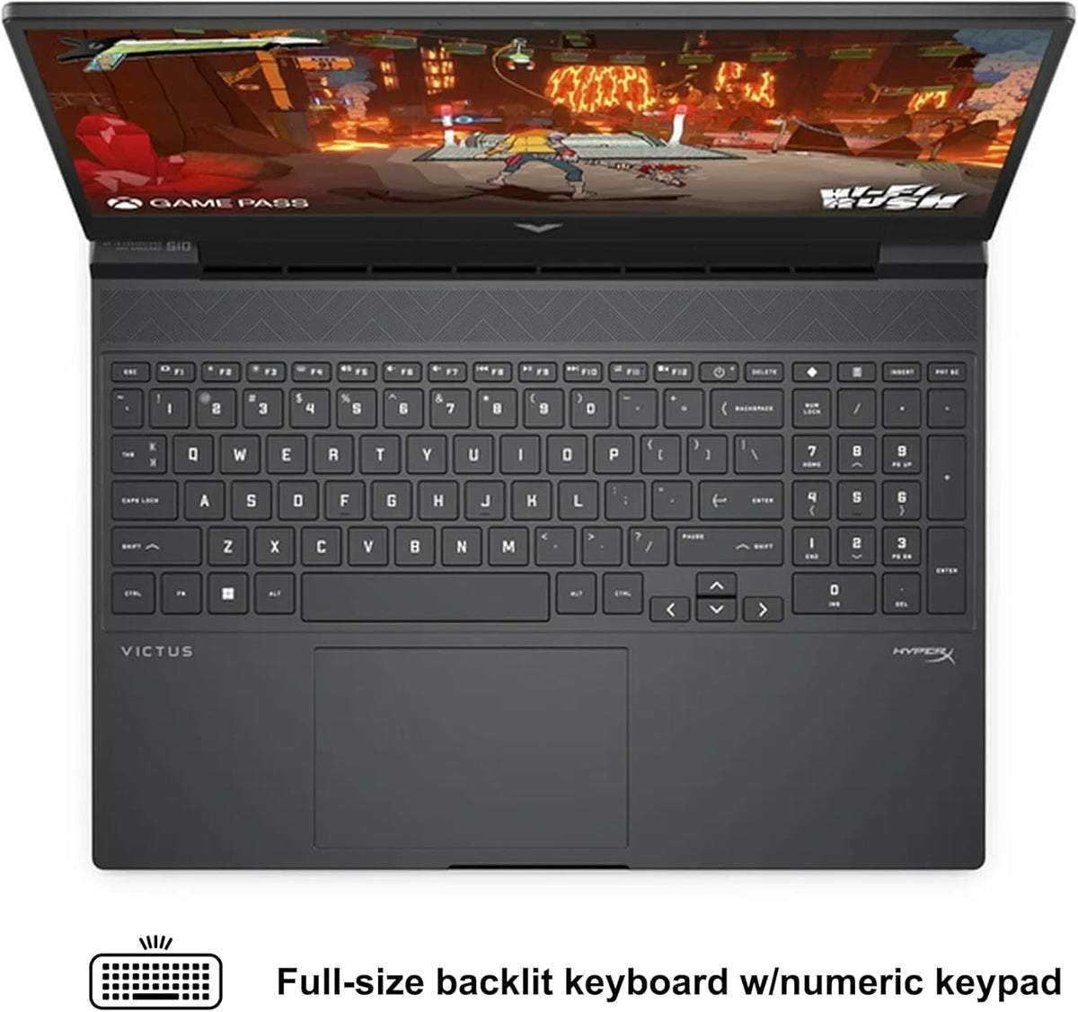 HP Victus 15 Gaming Laptop 15.6' FHD IPS 144Hz (AMD FreeSync Premium) AMD 6-core Ryzen 5 7535HS 16GB RAM 1TB SSD Radeon RX 6550M (>RTX3050) Backlit USB-C Fast Charging Win11 ICP Hub
