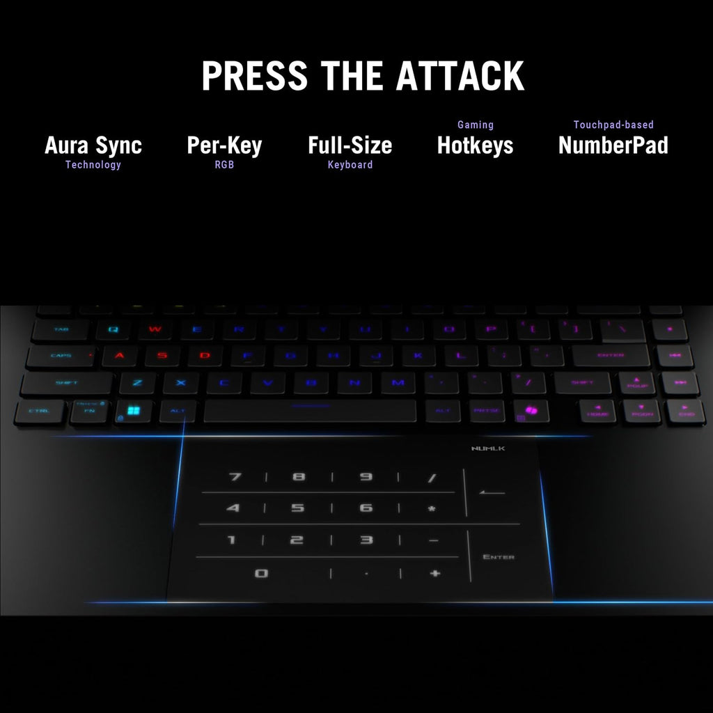 ASUS ROG Strix SCAR 16 (2025) Gaming Laptop, 16' ROG Nebula HDR 16:10 2.5K 240Hz/3ms, NVIDIA GeForce RTX 5090, Intel Core Ultra 9 275HX, 32GB DDR5, 2TB PCIe Gen 4 SSD, Wi-Fi 7, Win 11 Pro, G635LX-XS97