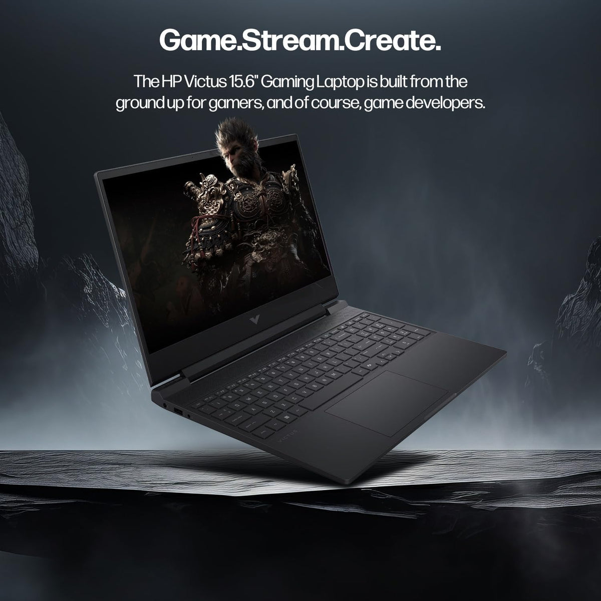 HP Victus 15.6' FHD 144Hz Gaming Laptop - AMD Ryzen 7 7445HS, 32GB RAM, NVIDIA RTX 4050 GPU, 2TB SSD, Backlit Keyboard, Wi-Fi 6E, Bundle with Mytrix Accessories, Mica Silver, Windows 11
