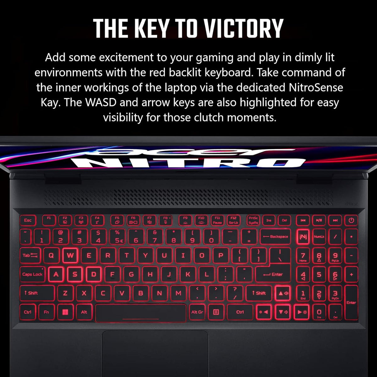 Acer Nitro 5 AN515-58-57Y8 Gaming Laptop | Intel Core i5-12500H | NVIDIA GeForce RTX 3050 Ti Laptop GPU | 15.6' FHD 144Hz IPS Display | 16GB DDR4 | 512GB Gen 4 SSD | Killer Wi-Fi 6 | Backlit Keyboard