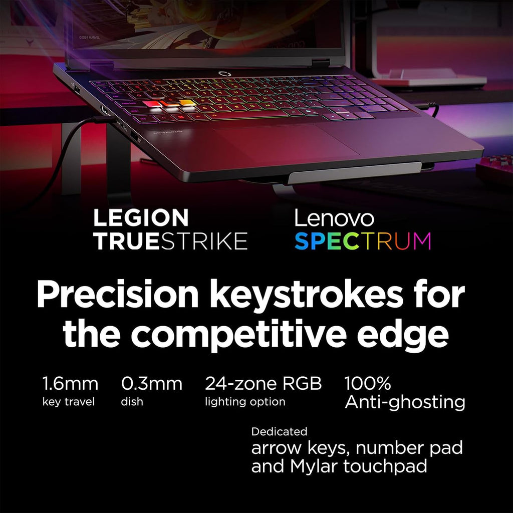 Lenovo Legion 5i 16' Gaming Laptop, WQXGA 240Hz Display, Intel Core Ultra 9-275HX, NVIDIA GeForce RTX 5060, 64GB RAM, 2TB SSD, Wi-Fi 7, RGB Backlit, Win 11 Home, w/Mytrix Accessory Lifetime Office