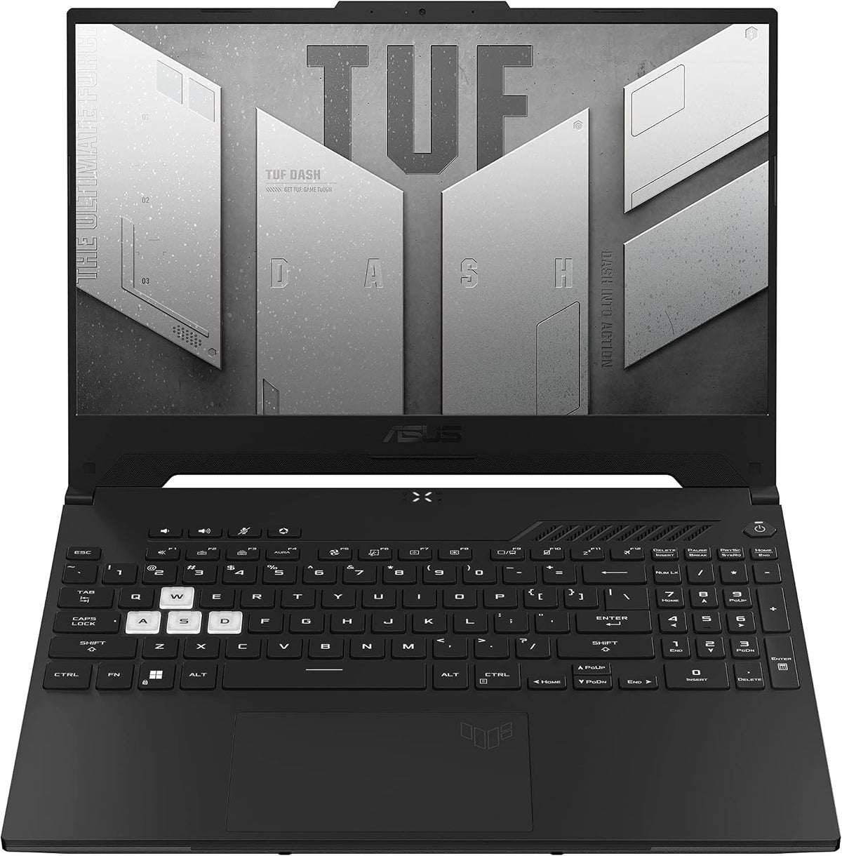 ASUS TUF Dash 15 (2022) Gaming Laptop, 15.6' 144Hz FHD Display, Intel Core i7-12650H, GeForce RTX 3060, 16GB DDR5, 512GB SSD, Thunderbolt 4, Windows 11 Home, Off Black, FX517ZM-AS73