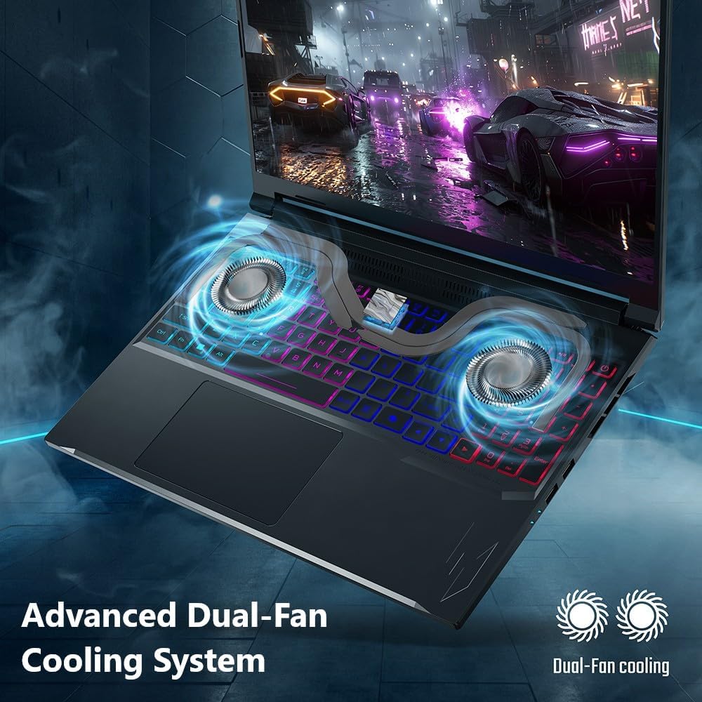 acer Nitro V 16S AI Gaming Laptop | AMD Ryzen 7 260 Processor | NVIDIA GeForce RTX 5060 Laptop GPU (572 AI Tops) | 16' WUXGA IPS 180Hz Display | 32GB DDR5 | 1TB Gen 4 SSD | Wi-Fi 6 | ANV16S-41-R2AJ