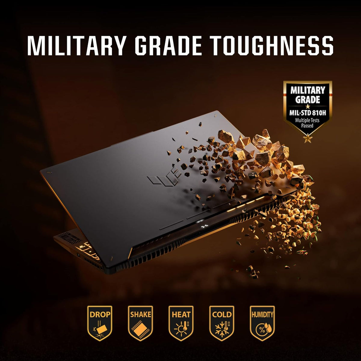 ASUS TUF Gaming F17 (2023) Gaming Laptop, 17.3â€ FHD 144Hz Display, GeForce RTX 3050, Intel Core i5-12500H, 16GB DDR4, 512GB PCIe SSD, Wi-Fi 6, Windows 11, FX707ZC-ES53,Mecha Gray