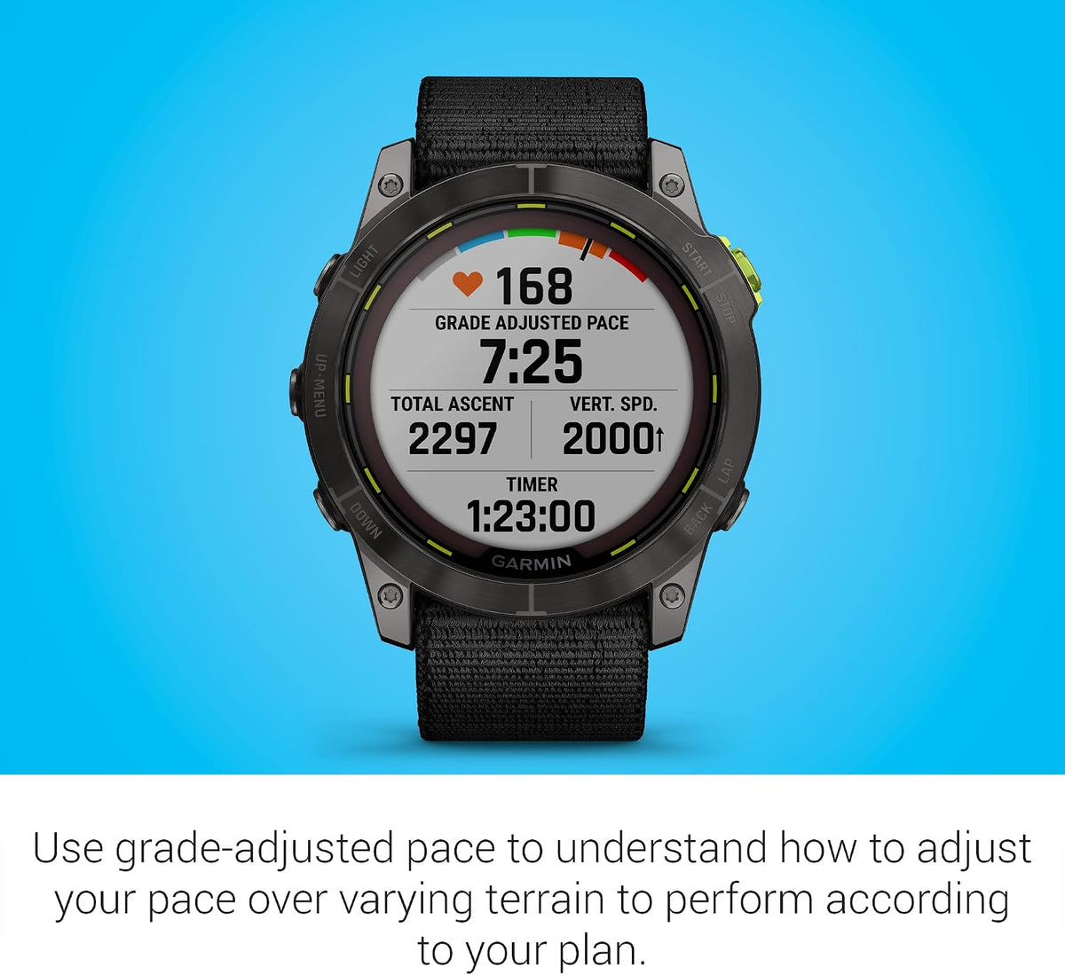 Garmin Enduro™ 2 – Ultraperformance Watch, Long-Lasting GPS Battery Life, Solar Charging, Preloaded Maps (Renewed), Black