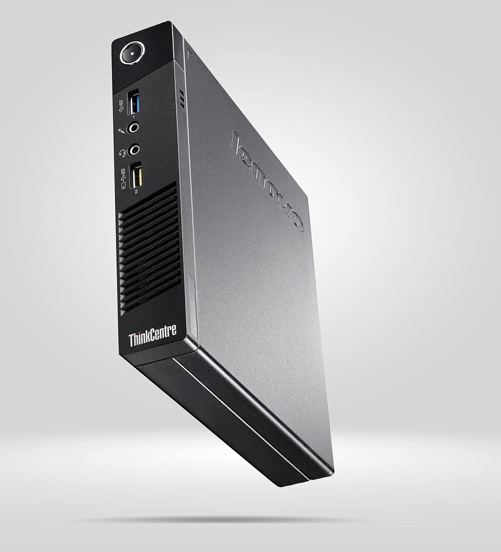 Lenovo ThinkCentre M73 Tiny Business Computer Desktop PC, Intel Core i3 4th Gen 2.9GHz, 8GB DDR3, 120GB SSD, MTG New 22 inch LED Monitor, RGB KBM & Speakers, WiFi, Windows 11 (Renewed)