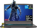 msi Thin 15 Gaming Laptop 15.6' FHD IPS 144Hz Intel Octa core i5-13420H (Beats i7-12650H) 16GB RAM 1TB SSD GeForce RTX 4050 Backlit Type-C Wi-Fi6E Win11 ICP Hub