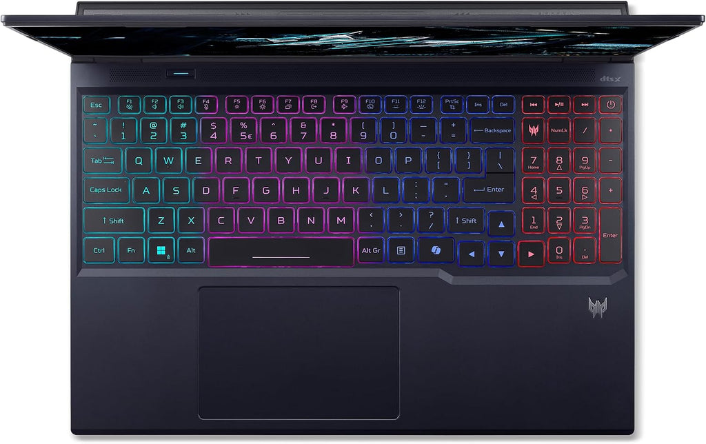 acer Predator Helios Neo 16 AI Gaming Laptop | Intel Core Ultra 9 Processor 275HX | NVIDIA GeForce RTX 5070 Ti | 16' WQXGA 240Hz G-SYNC | 16GB DDR5 | 1TB Gen 4 SSD | Killer Wi-Fi 6E | PHN16-73-92B8