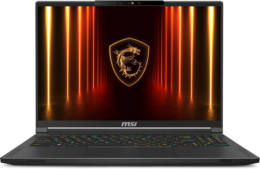 msi Stealth A16 AI+ 16' 240Hz QHD+ OLED Gaming Laptop: AMD Ryzen 9 HX 370, NVIDIA Geforce RTX 5070Ti, 32GB DDR5, 2TB NVMe SSD, Wi-Fi 7, Win 11 Home :Core Black A3XWHG-079US