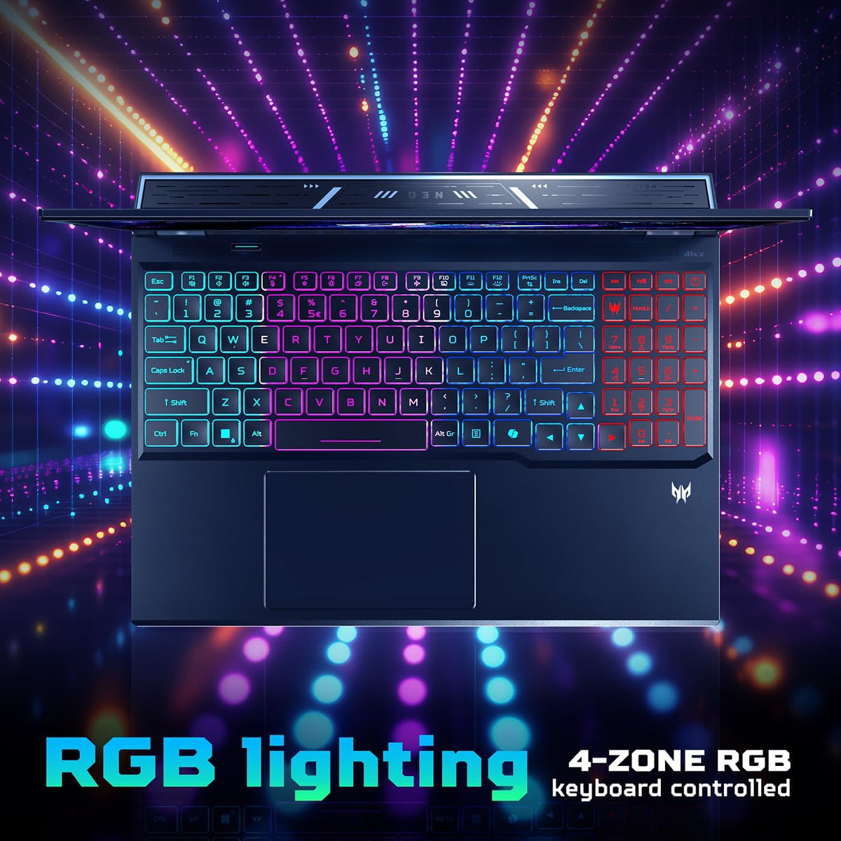 acer Predator Helios Neo 16 AI Gaming Laptop | Intel Core Ultra 9 Processor 275HX | NVIDIA GeForce RTX 5070 Ti | 16' WQXGA 240Hz G-SYNC | 16GB DDR5 | 1TB Gen 4 SSD | Killer Wi-Fi 6E | PHN16-73-92B8