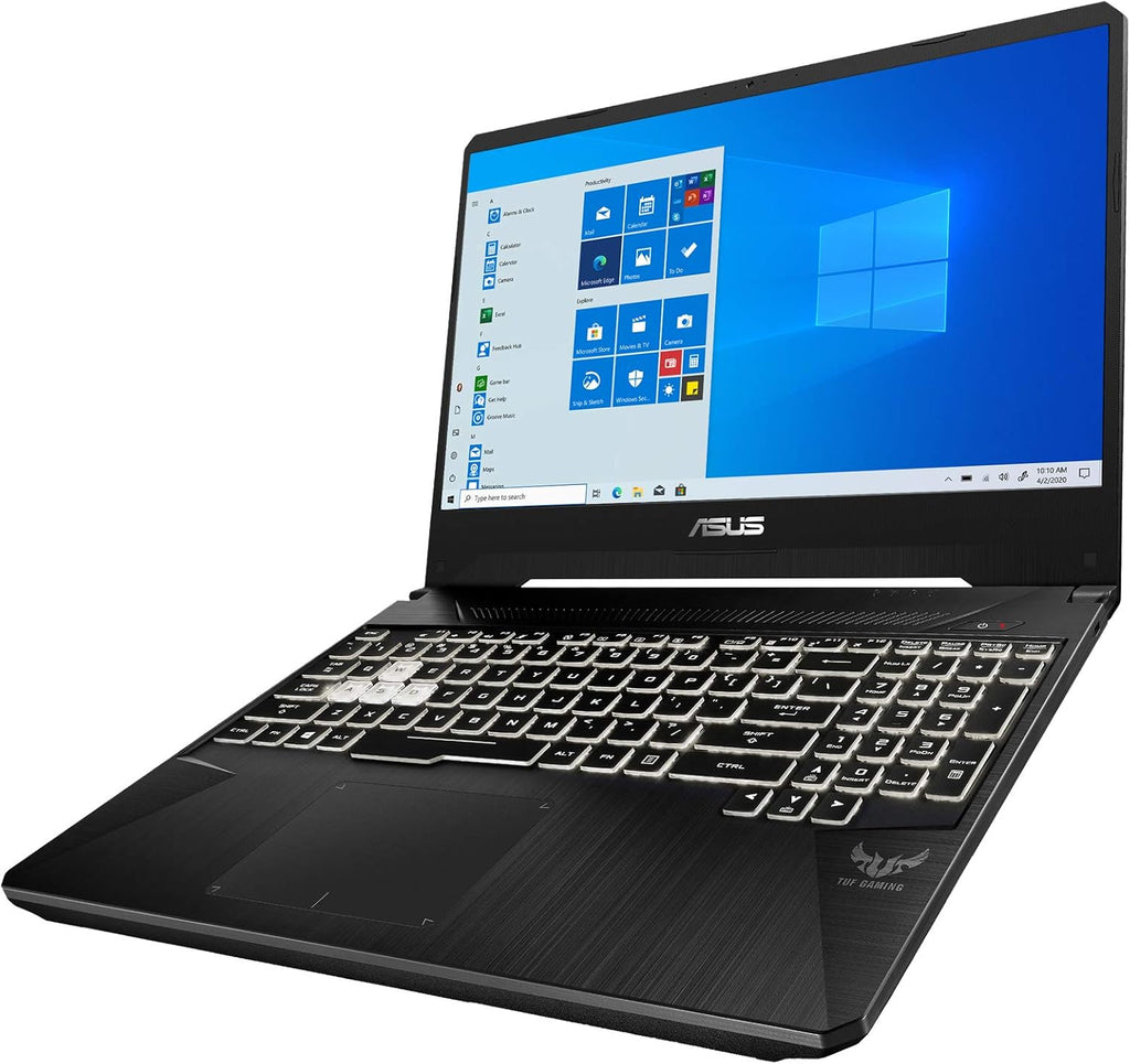 ASUS TUF 15.6' FHD Gaming Laptop Computer, AMD Ryzen 7 3750H Quad-Core (Beats i7-8565u), 8GB DDR4 RAM, 512GB PCIe SSD, NVIDIA GeForce GTX 1650 Max-Q 4GB, Windows 10