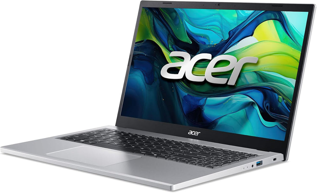Acer Aspire Go 15 AI Ready Laptop | 15.6' FHD IPS Display | AMD Ryzen 3 7320U | AMD Radeon 610M Graphics | 8GB LPDDR5 | 128GB PCIe SSD | Wi-Fi 6 | Windows 11 Home in S Mode | AG15-21P-R5YG