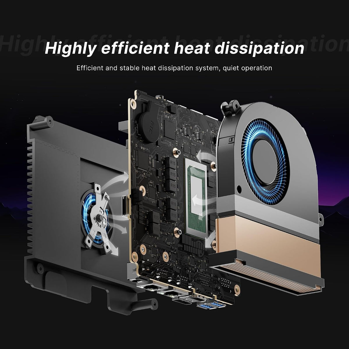 BOSGAME M4 Ryzen 7 7840HS Mini PC with Oculink, 32GB DDR5 1TB PCle SSD Mini Computers, 8K Triple Display, USB4.0, Dual 2.5G LAN, Wi-Fi 6E/BT5.2, Micro Desktop Computers for Gaming & Office