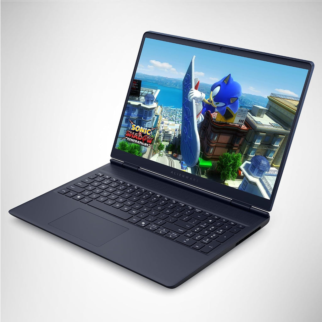 Alienware 16 Aurora Gaming Laptop AC16250-16' WQXGA 120Hz Display, Intel Core 7-240H Processor, 16GB DDR5 RAM, 1TB SSD, NVIDIA GeForce RTX 5050 8GB Graphics, Windows 11 Home, Onsite Service - Blue