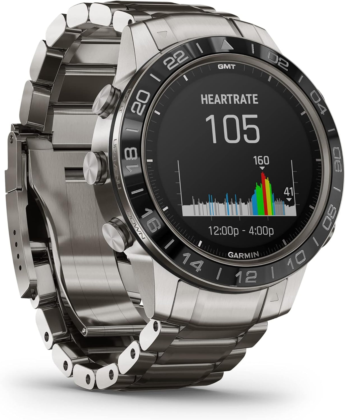 Garmin MARQ Aviator, Men's Luxury Tool Watch Designed for Your Passion for Aviation, View Flight Paths, Weather Reports, Start Flight Logging and More