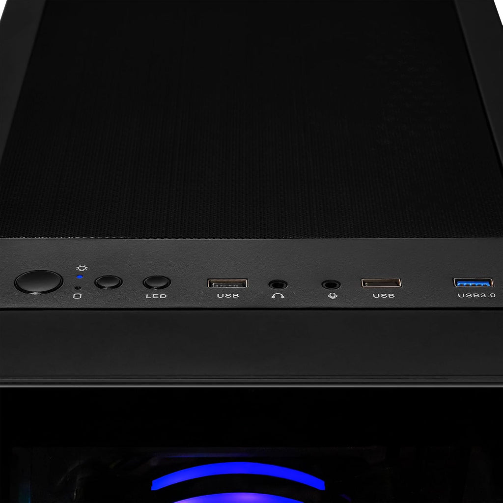 CLX Set Gaming PC - AMD Ryzen 7 9700X 3.8GHz, GeForce RTX 5060 Ti, 2TB NVMe M.2 SSD, 32GB DDR5 RGB Memory, 240mm AIO, WiFi, Windows 11 Home, Black