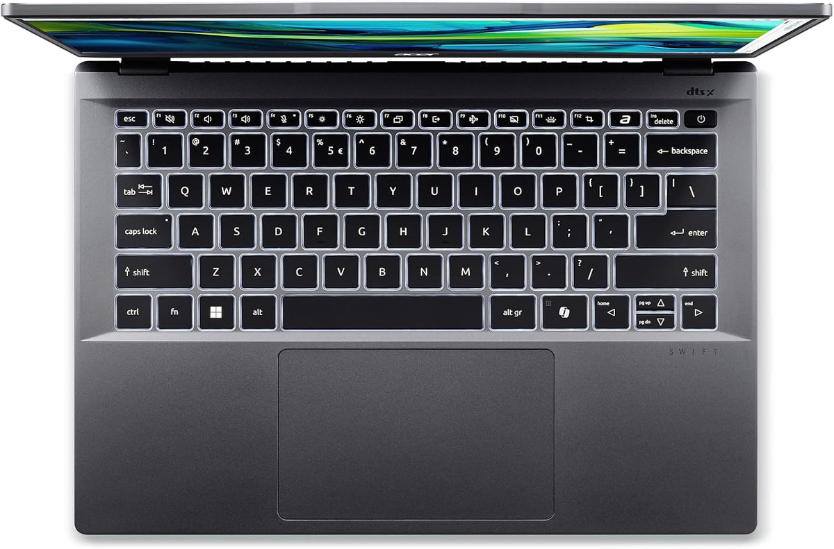 acer Swift Go 14 Laptop | 14' 1920 x 1200 Touch Display | Unlock AI Experiences | AMD Ryzen 7 8845HS Octa-Core Ryzen AI Capable Processor | 16GB LPDDR5X | 1TB PCIe Gen 4 SSD | SFG14-63T-R1F4