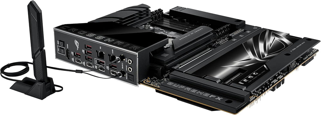 ROG Crosshair X870E Hero BTF AMD ATX Board with Hidden-Connector Design & high-Power GPU Slot for Clean Cable Management, 18+2+2 Power, DDR5, WiFi 7, 5X M.2, PCIe 5.0, USB4, Advanced AI PC Ready