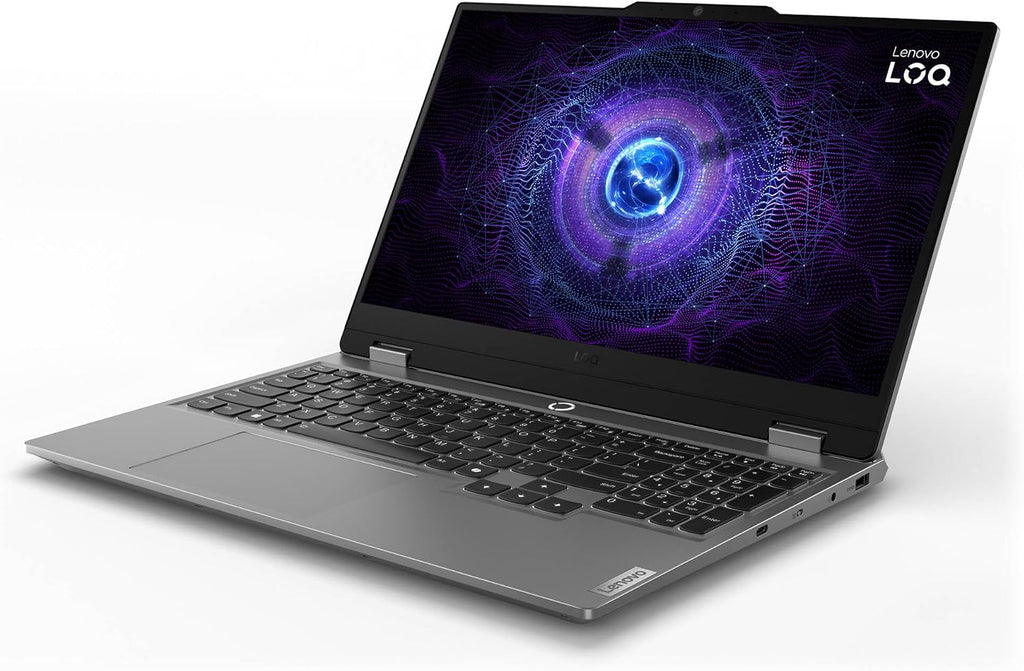 Lenovo LOQ Gaming Laptop, 15.6' FHD 144Hz Display, 8-core Intel Core i5-12450HX Processor, GeForce RTX 2050, 16GB DDR5, 512GB SSD, Wi-Fi 6, Ethernet, USB-C, HDMI, Backlit Keyboard, Windows 11 Home