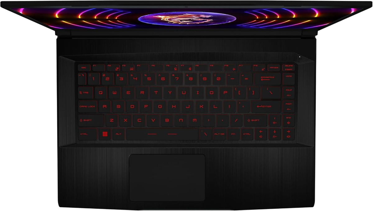 MSI Thin GF63 15.6' 144Hz Gaming Laptop: 12th Gen Intel Core i5-12450H, NVIDIA GeForce RTX 4050, 32GB DDR4, 1TB NVMe SSD, Type-C, Cooler Boost 5, Win11 Home: Black