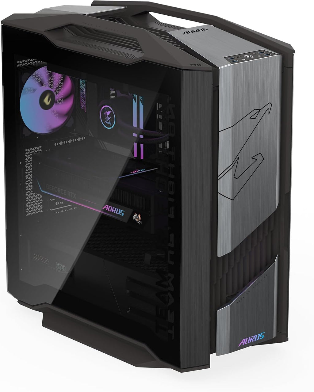 GIGABYTE AORUS Gaming Desktop PC, AMD Ryzen 7 9800X3D, RTX 5090, 64GB DDR5 RAM, 2TB Gen5 NVMe SSD, Windows 11 Home, AORUS Supreme 5 AS5A7N9-5000