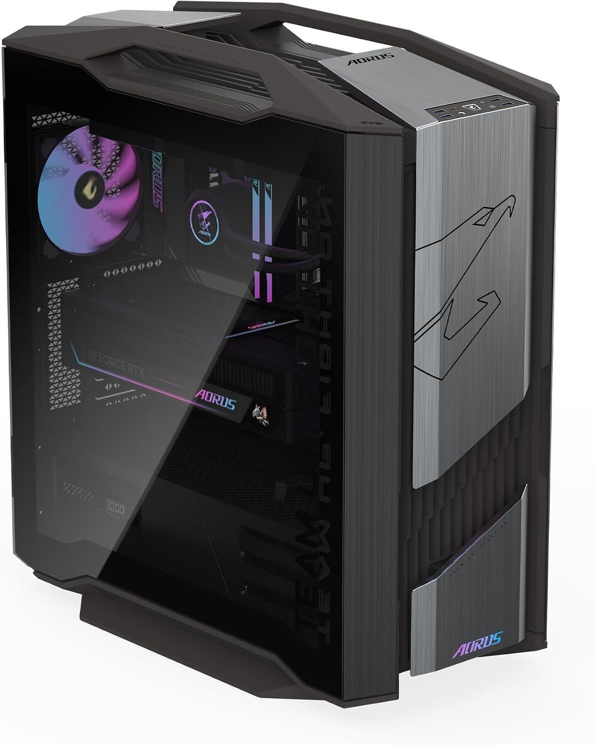 GIGABYTE AORUS Gaming Desktop PC, AMD Ryzen 7 9800X3D, RTX 5090, 64GB DDR5 RAM, 2TB Gen5 NVMe SSD, Windows 11 Home, AORUS Supreme 5 AS5A7N9-5000