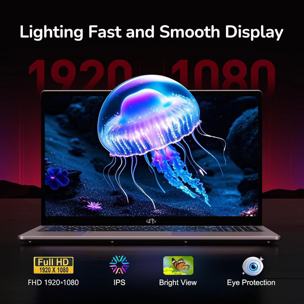 NIMO 15.6' IPS FHD-Gaming-Laptop, 8 Cores AMD Ryzen 7 6800H 16GB DDR5 RAM 512GB SSD (Beat i7-12700H, Up to 4.7GHz) AMD Radeon 680M GPU-Computer with 100W Type-C Backlit Keyboard, Fingerprint
