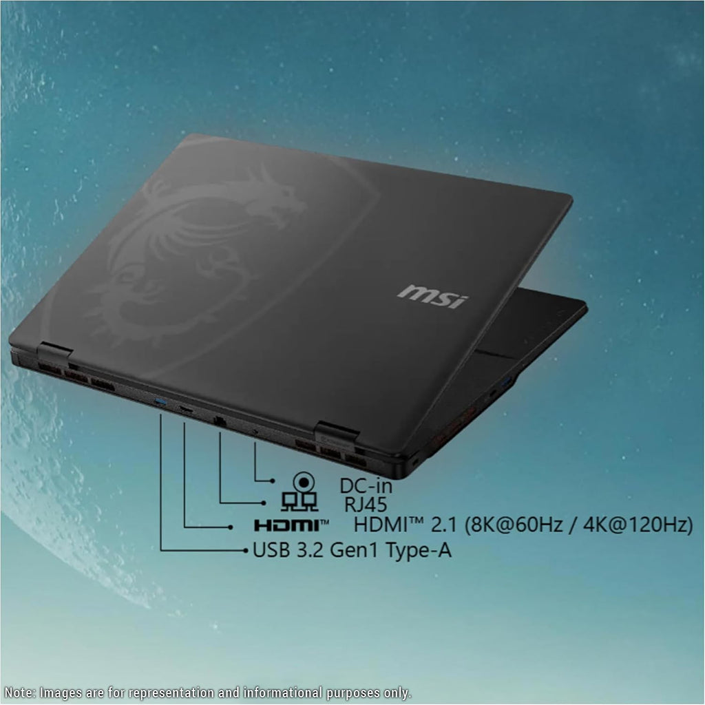 msi Crosshair 18 HX AI Gaming Laptop, Intel Ultra 9-275HX, 32 GB DDR5 RAM, 1 TB PCIe SSD, 18' QHD+ (2560x1600) 240Hz Display, Nvidia G-Force RTX 5070, 24-Zone RGB Keyboard, W11 Home, Gray