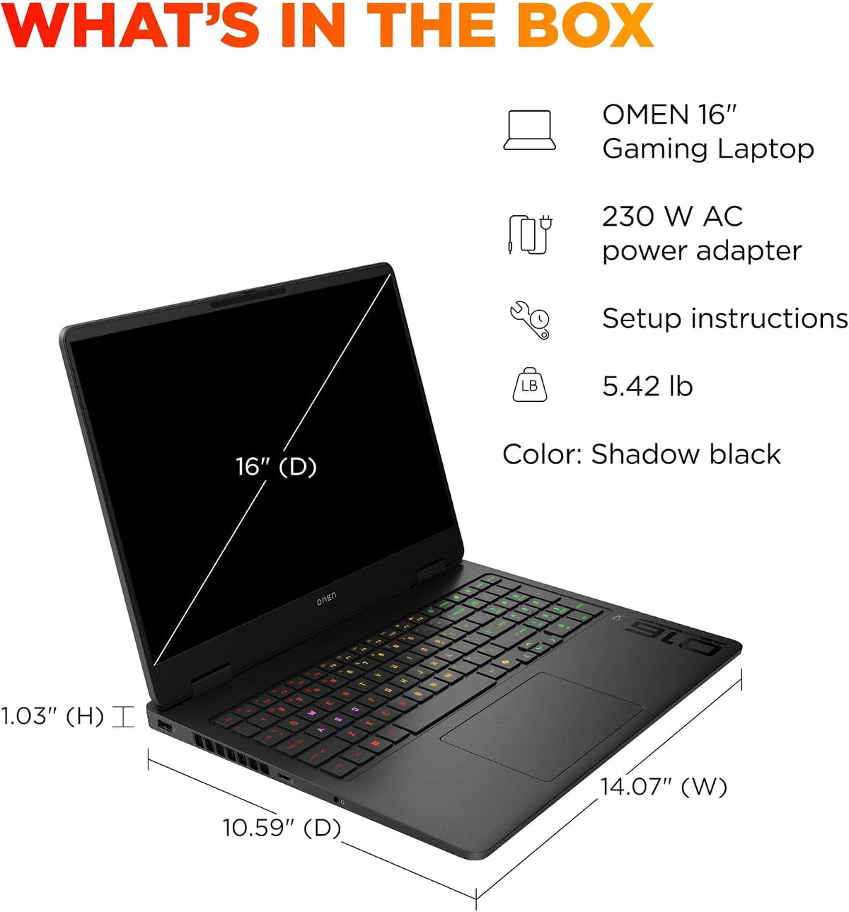 HP OMEN 16 Slim Gaming Laptop w/ Headset (AMD Ryzen 9 8940HX, 32GB DDR5, 1TB SSD, NVIDIA RTX 5060 8GB, 16-core (>Ultra 7-155H)), FHD+ 144Hz Display, 4-Zone RGB Backlit, IR Webcam, Wi-Fi, Win 11 Home
