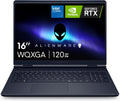 Alienware 16 Aurora Gaming Laptop AC16250-16' WQXGA 120Hz Display, Intel Core 7-240H Processor, 16GB DDR5 RAM, 1TB SSD, NVIDIA GeForce RTX 5050 8GB Graphics, Windows 11 Home, Onsite Service - Blue