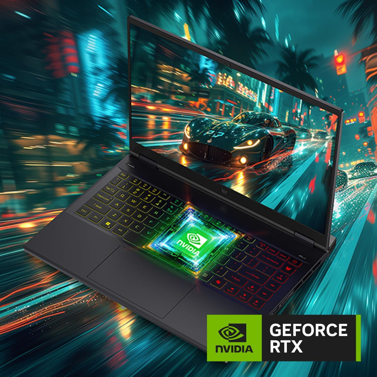 Acer Predator Helios Neo 14 Gaming Laptop | 14.5' WQXGA+ IPS 165Hz Display | AI-Powered | Intel Core Ultra 9 Processor 185H | NVIDIA GeForce RTX 4070 | 16GB LPDDR5X | 1TB Gen 4 SSD | PHN14-51-90NF