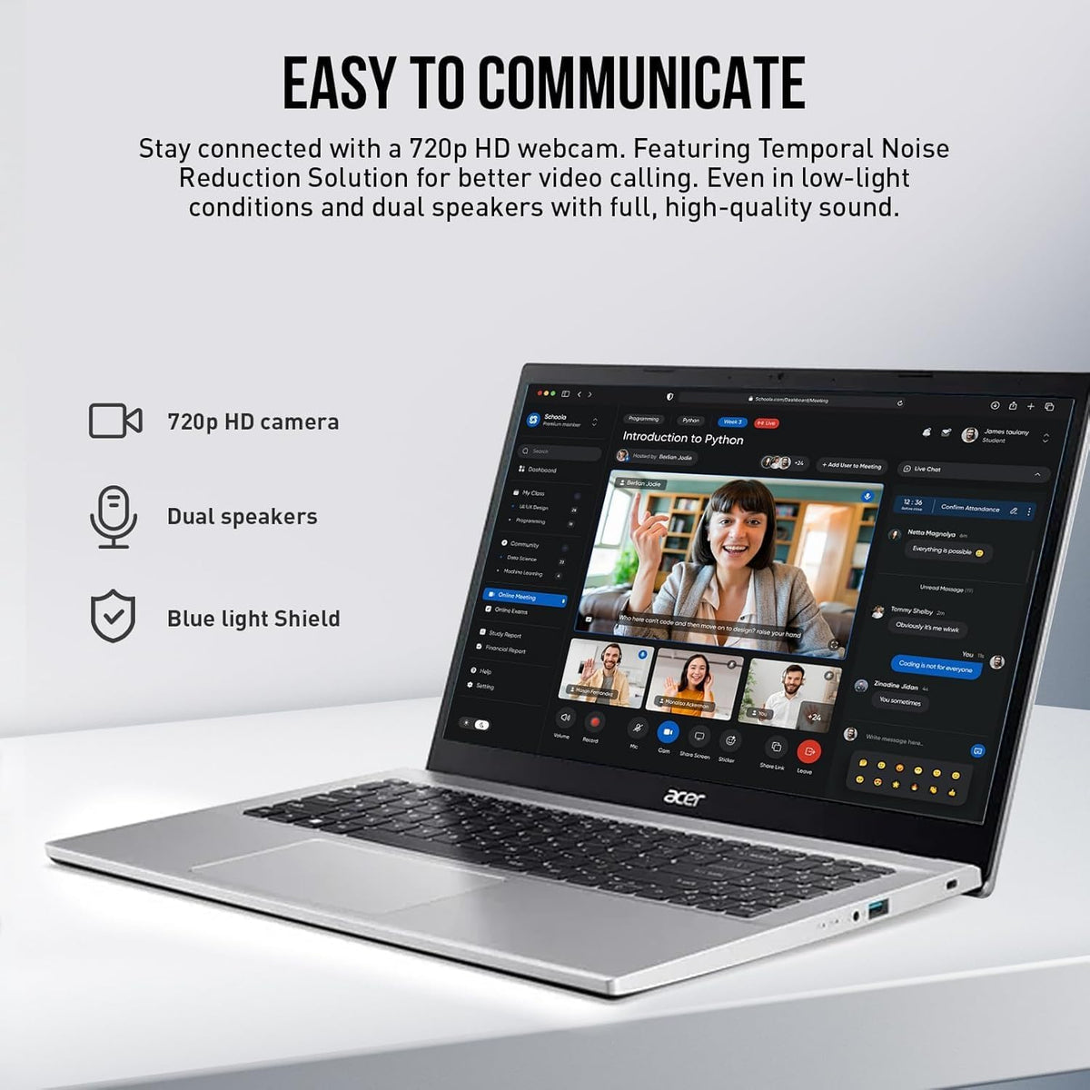 acer Aspire 3 High-Performance Laptop Computer | for Student and Business | 15.6-inch FHD | AMD Ryzen 7-5700U (Beats i7-1250U) | 16GB RAM, 1TB SSD | Ethernet Port | Copilot AI | Windows 11 Home