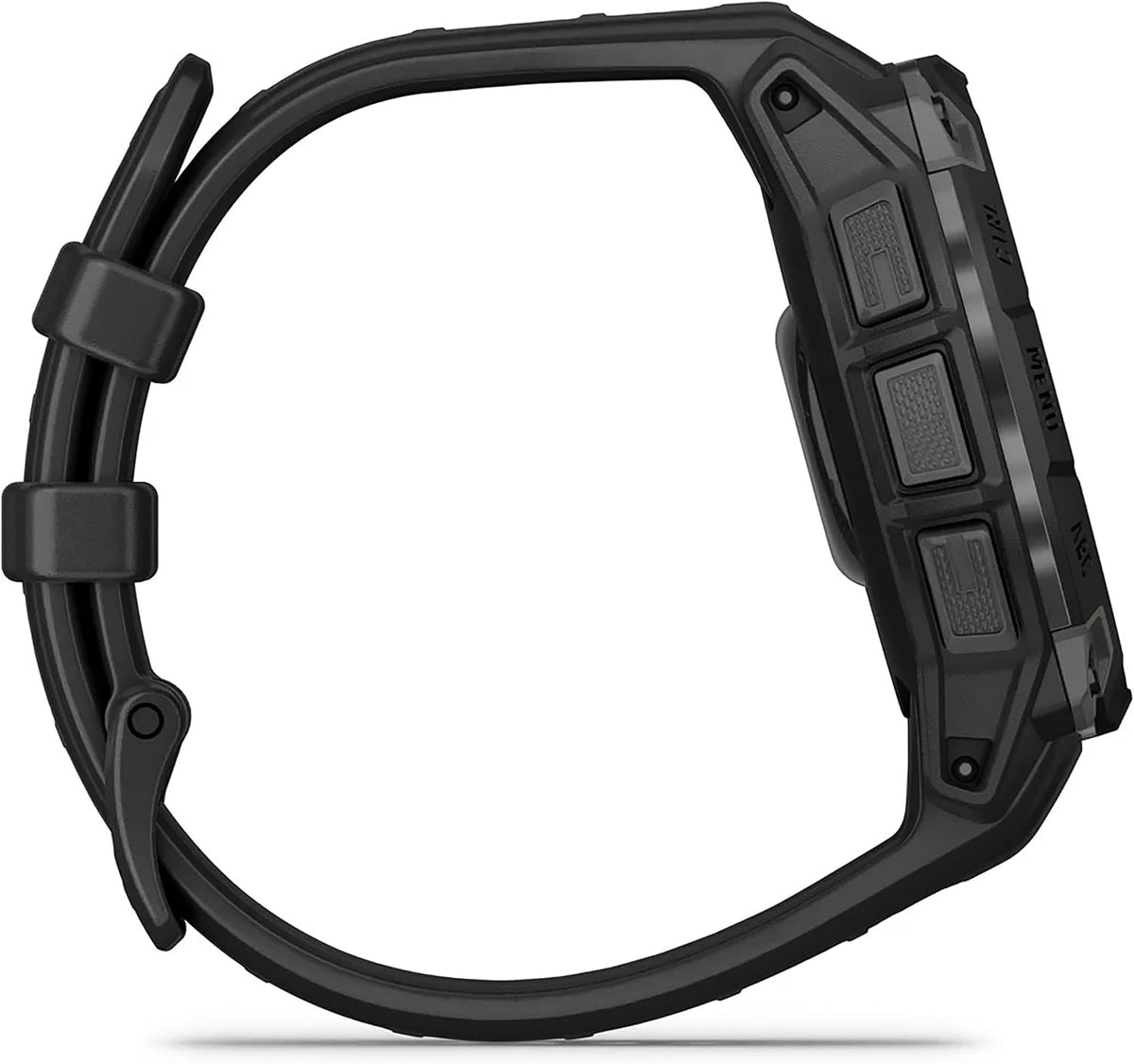 Garmin Instinct® 3 50mm, AMOLED Display, Rugged Outdoor GPS Smartwatch, Metal-Reinforced Bezel, Built-in Flashlight, Up to 18 Days of Battery Life, Charcoal