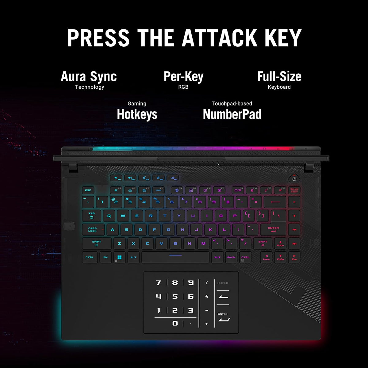ASUS ROG Strix Scar 16 (2024) Gaming Laptop, 16' Nebula HDR 16:10 QHD 240Hz/3ms, 1100 nits, Mini LED Display, GeForce RTX 4080, Intel Core i9-14900HX, 32GB DDR5, 1TB SSD, Windows 11 Pro, G634JZR-XS96