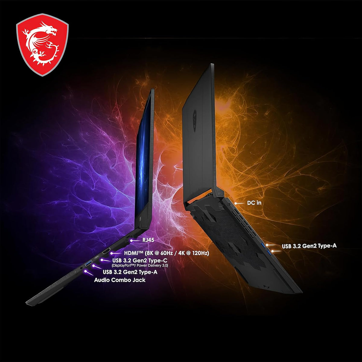 msi Katana 15 15.6' 165Hz QHD Gaming Laptop: Intel Core i7-14650HX, NVIDIA Geforce RTX 5070-Window 11-W/Mouse Pad (32GB RAM | 2TB PCIE SSD)