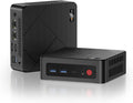 BOSGAME E4 Mini PC Ryzen 5 3550H, Dual LAN, 16GB DDR4, 1TB SSD, Equipped 11 Pro Desktop Computers, WiFi 5, BT 5.0