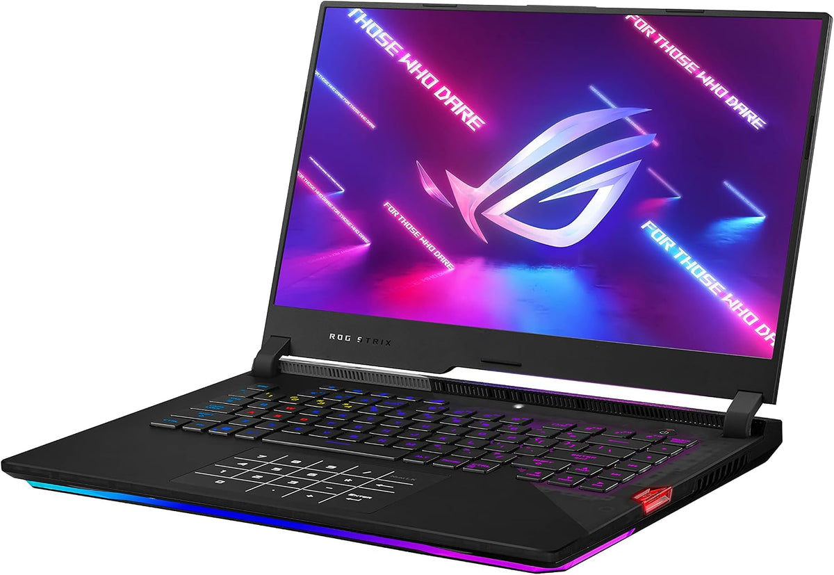 ASUS ROG Strix Scar 15 Gaming Laptop, 15.6' 300Hz IPS Type FHD Display, NVIDIA GeForce RTX 3080, AMD Ryzen 9 5900HX, 16GB DDR4, 1TB SSD, Opti-Mechanical Per-Key RGB Keyboard, Windows 11, G533QS-DS94