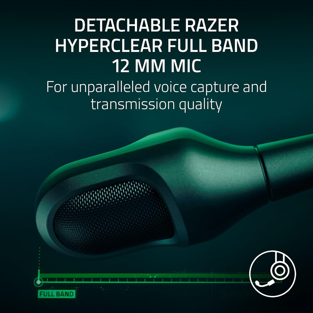 Razer BlackShark V3 Pro Wireless ANC Gaming Headset for PC: Full Band Mic - 50mm Drivers - 2.4 GHz, Bluetooth, USB, 3.5mm - Works with Mac, PS5, Nintendo Switch, Smartphone - Counter-Strike 2 Edition