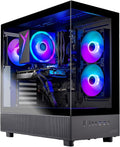 Skytech Gaming Azure 3 Gaming PC, AMD Ryzen 7 5700 3.7GHz, NVIDIA RTX 5060, 1TB NVMe SSD, 32GB DDR4 RAM 3200, 650W Gold PSU, Wi-Fi, Win 11, Desktop
