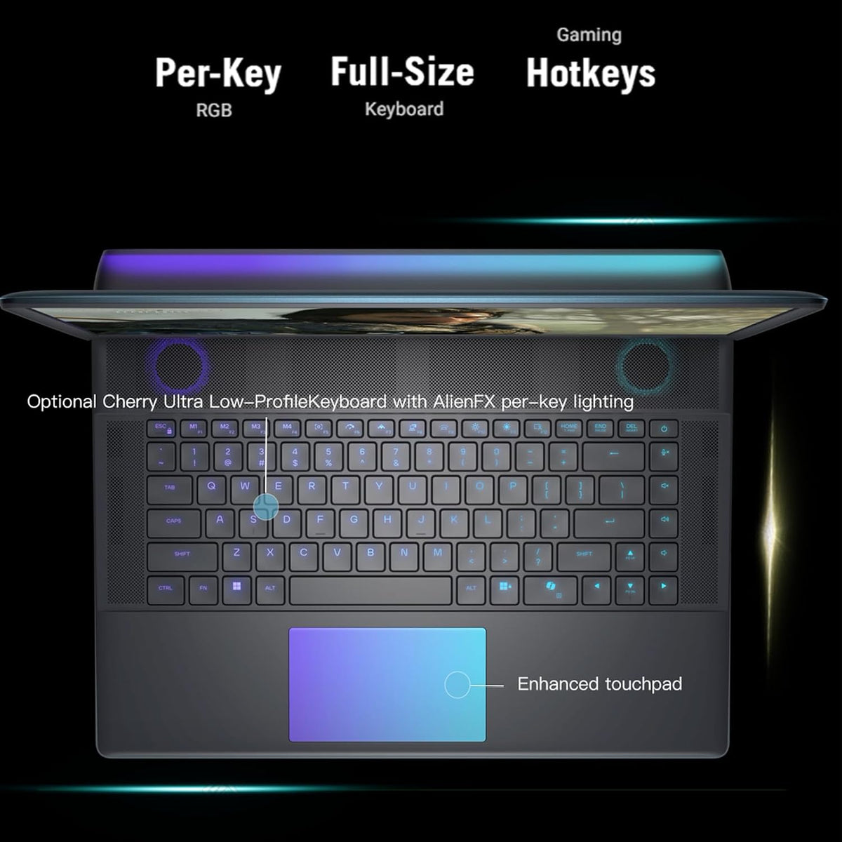 Alienware 16-inch Area-51 Gaming Laptop - GeForce RTX 5080 16GB GDDR7, 16' 2.5K QHD+ 240Hz, Intel Ultra 9 275HX, RGB Lighting, Wi-Fi 7, Ai NPU, Win 11 Pro, w/Accessories (64GB DDR5, 4TB SSD)
