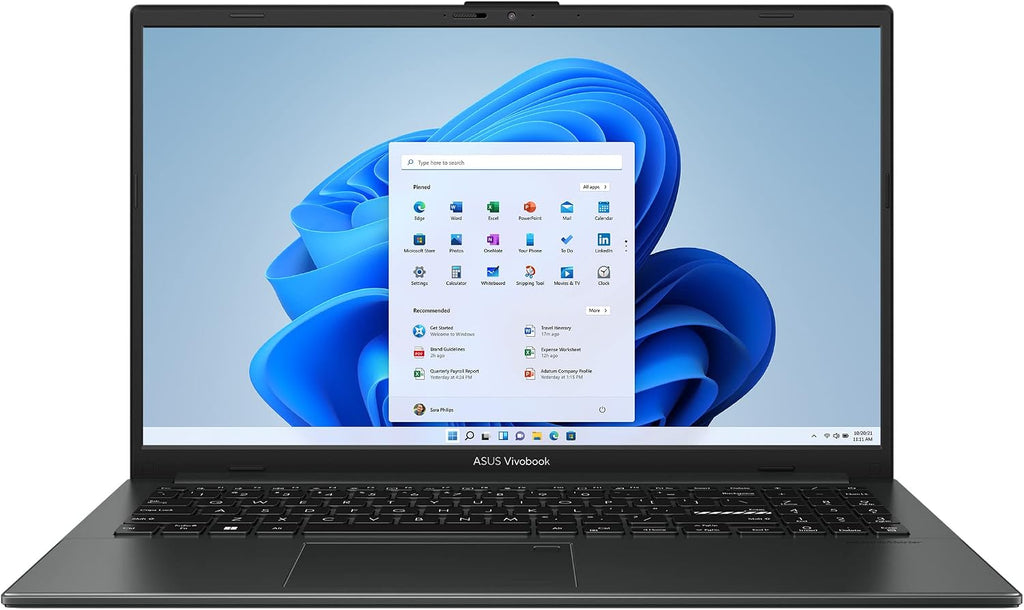ASUS 2023 Vivobook Go 15 Laptop, 15.6' FHD Display, AMD Ryzen 5 7520U Processor, 8GB RAM, 512GB SSD, Windows 11 Home, Mixed Black, E1504FA-AS52