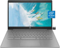 HP Chromebook Laptop Student Business (2023 Model),14' HD Display,Quad-Core Intel Celeron N4120 (Upto 2.6GHz),4GB RAM,64GB eMMC,HD Webcam,WiFi 5,UHD Graphics,Chrome OS +HubxcelAccessory,Modern Gray