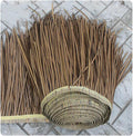 Tiki Straw Roof Simulation Thatch Roof Plastic Palm Thatch Roll Hot Melt Thatch Tile Artificial Fake Straw 1-10m Fireproof Anti-Aging for Tiki Bar Garden Patio Pavilion Decoration, Str(Size:5m/16.4ft)
