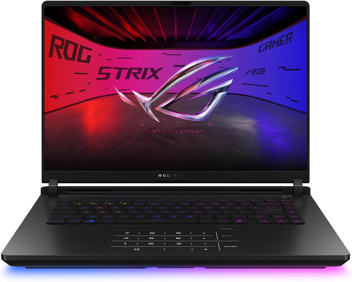 ASUS ROG Strix SCAR 16 (2025) Gaming Laptop, 16' ROG Nebula HDR 16:10 2.5K 240Hz/3ms, NVIDIA GeForce RTX 5090, Intel Core Ultra 9 275HX, 32GB DDR5, 2TB PCIe Gen 4 SSD, Wi-Fi 7, Win 11 Pro, G635LX-XS97