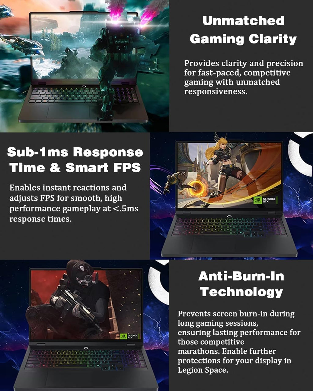 Lenovo Legion Pro 5i Gen 10 Gaming Laptop, Ultra 9 275HX, 16' WQXGA (2560 x 1600) 165Hz, RTX 5070 Ti GPU 12GB GDDR7, 32GB DDR5 RAM, 1TB SSD, Low Blue Light, 24zone RGB Backlit, Wi-Fi 7,Win 11pro